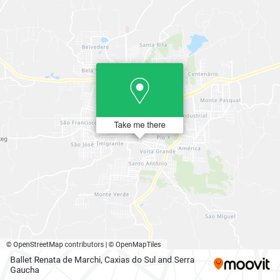 Ballet Renata de Marchi map