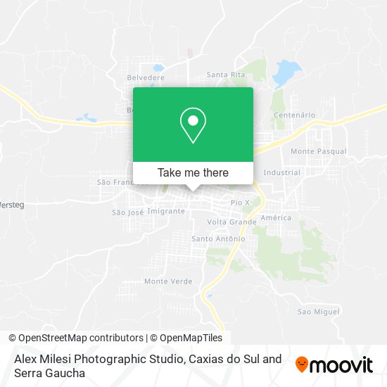 Alex Milesi Photographic Studio map