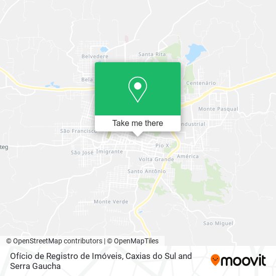 Ofício de Registro de Imóveis map