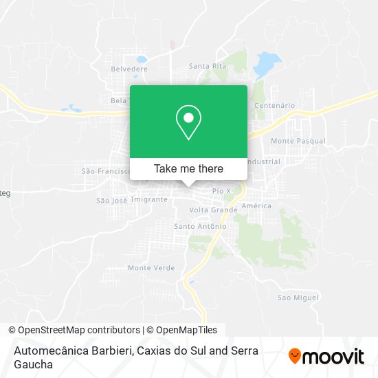 Automecânica Barbieri map