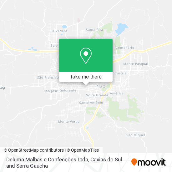 Deluma Malhas e Confecções Ltda map