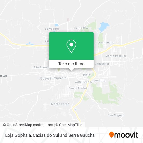 Loja Gophala map