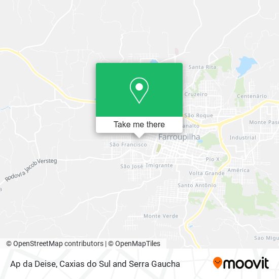 Ap da Deise map