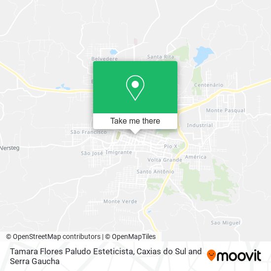 Tamara Flores Paludo Esteticista map