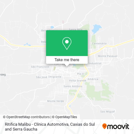 Ritifica Malibu - Clínica Automotiva map