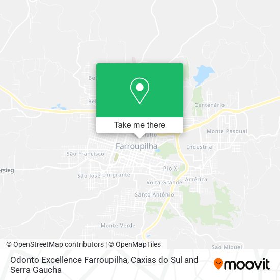 Odonto Excellence Farroupilha map