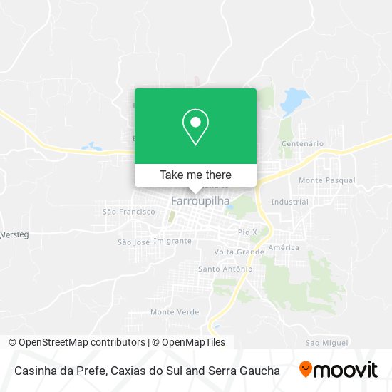 Casinha da Prefe map