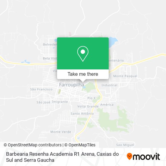Barbearia Resenha Academia R1 Arena map