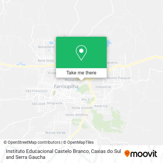 Instituto Educacional Castelo Branco map