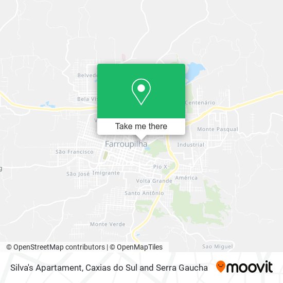 Silva's Apartament map