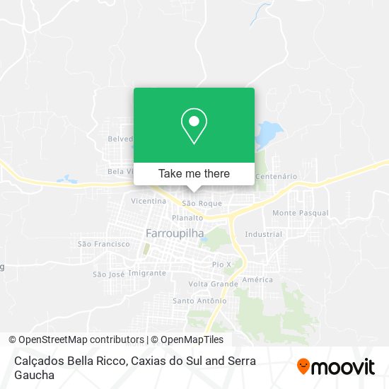 Calçados Bella Ricco map