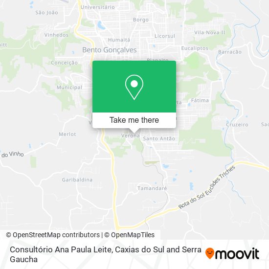 Consultório Ana Paula Leite map