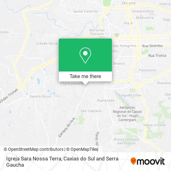 Igreja Sara Nossa Terra map