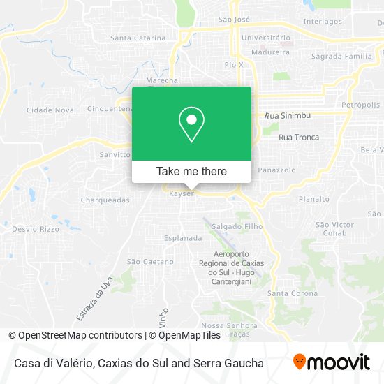 Casa di Valério map