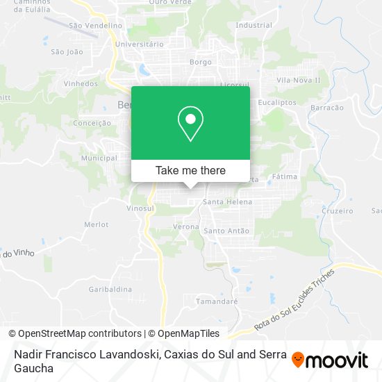 Nadir Francisco Lavandoski map