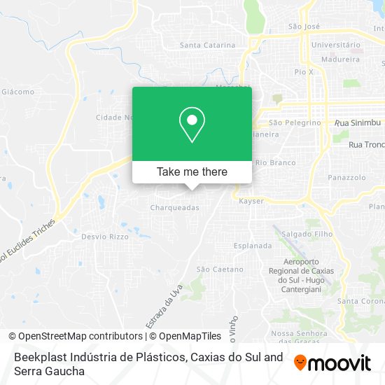 Beekplast Indústria de Plásticos map