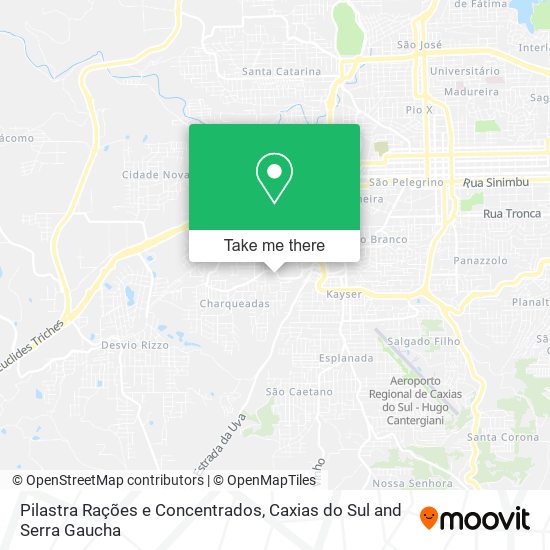 Pilastra Rações e Concentrados map