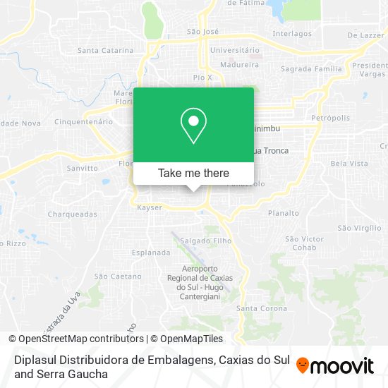 Diplasul Distribuidora de Embalagens map