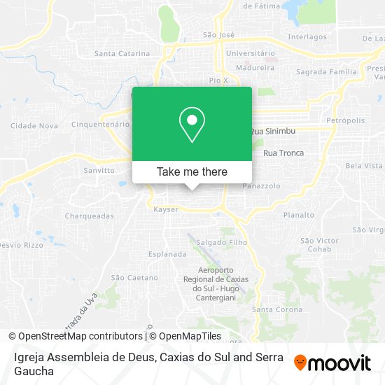 Igreja Assembleia de Deus map
