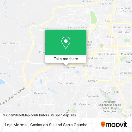 Loja Mormaii map