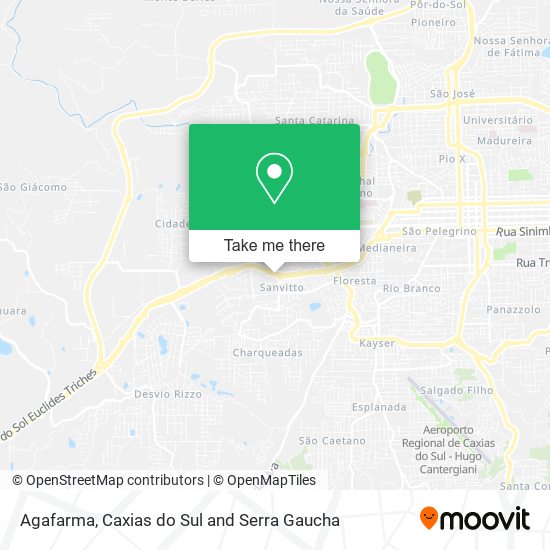 Agafarma map