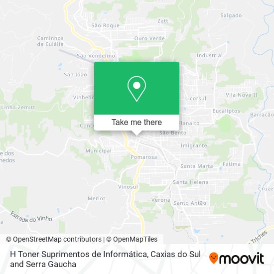 Mapa H Toner Suprimentos de Informática