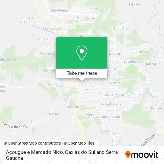 Açougue e Mercado Nico map