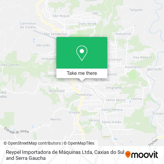 Reypel Importadora de Máquinas Ltda map