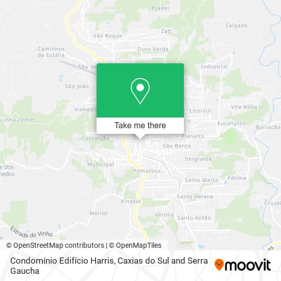 Condomínio Edifício Harris map