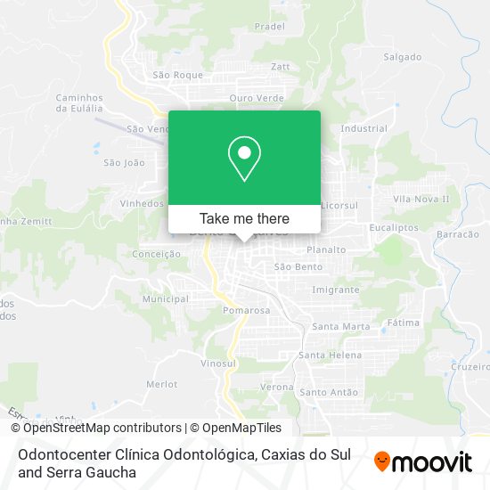 Odontocenter Clínica Odontológica map