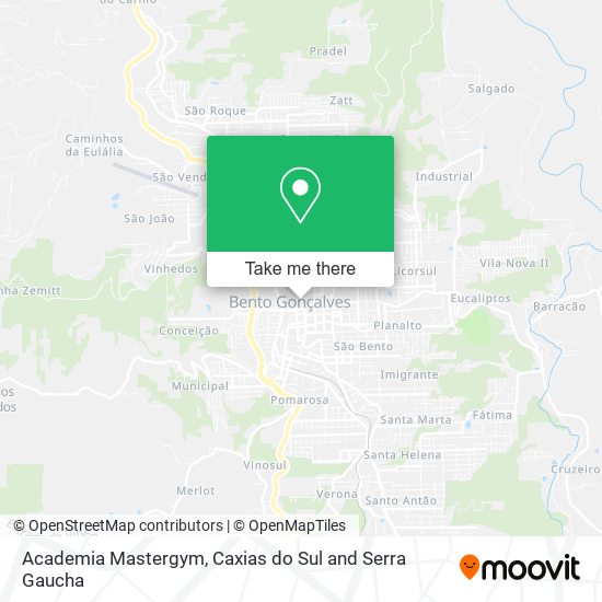 Academia Mastergym map