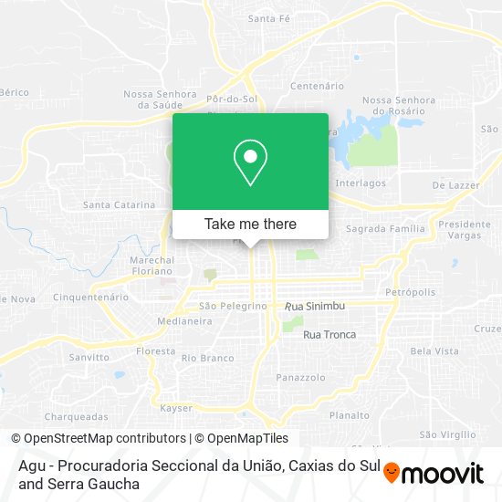 Mapa Agu - Procuradoria Seccional da União