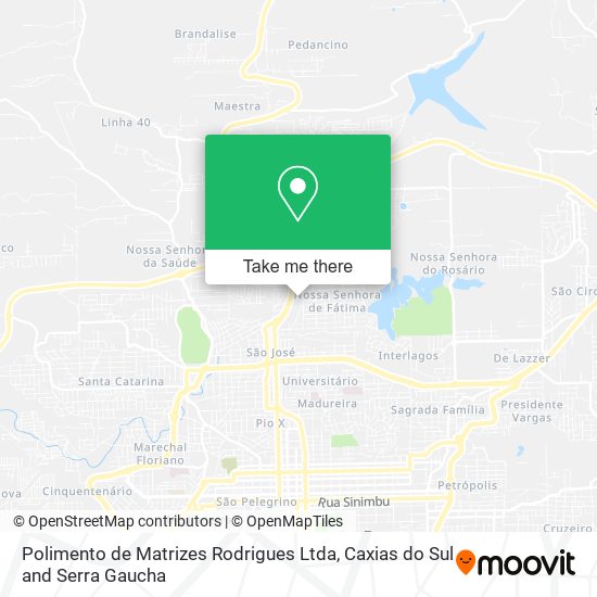 Polimento de Matrizes Rodrigues Ltda map