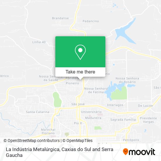 La Indústria Metalúrgica map