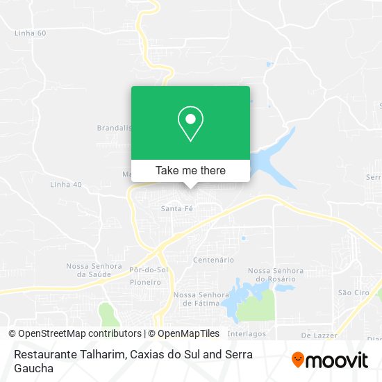 Restaurante Talharim map