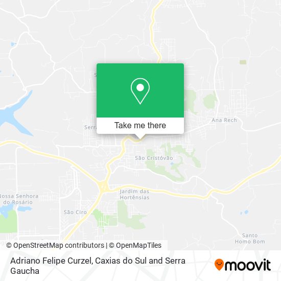 Adriano Felipe Curzel map