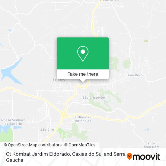 Ct Kombat Jardim Eldorado map