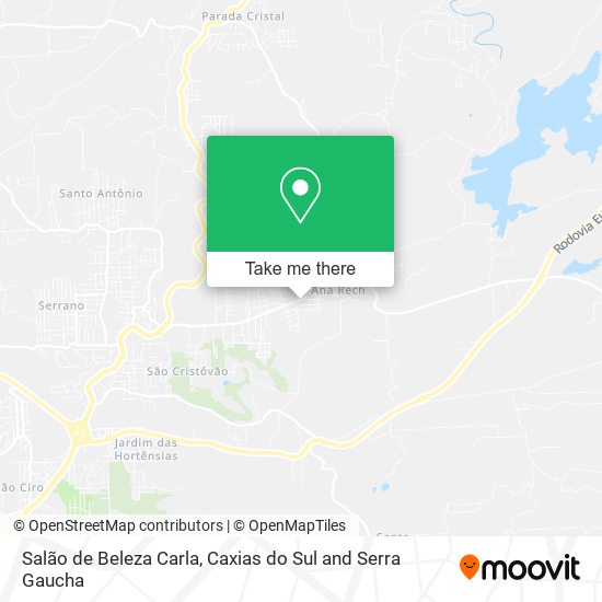 Salão de Beleza Carla map