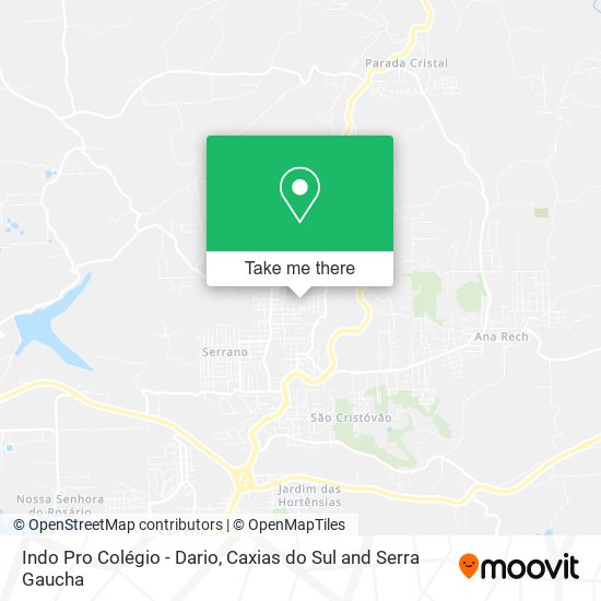 Indo Pro Colégio - Dario map