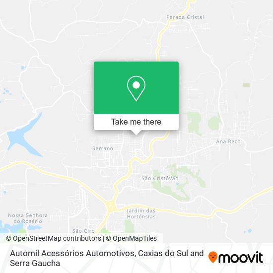 Automil Acessórios Automotivos map