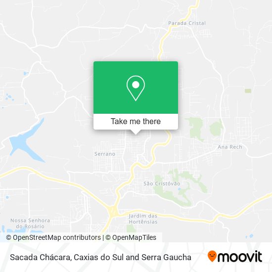 Sacada Chácara map