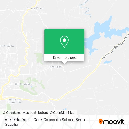 Atelie do Doce - Cafe map