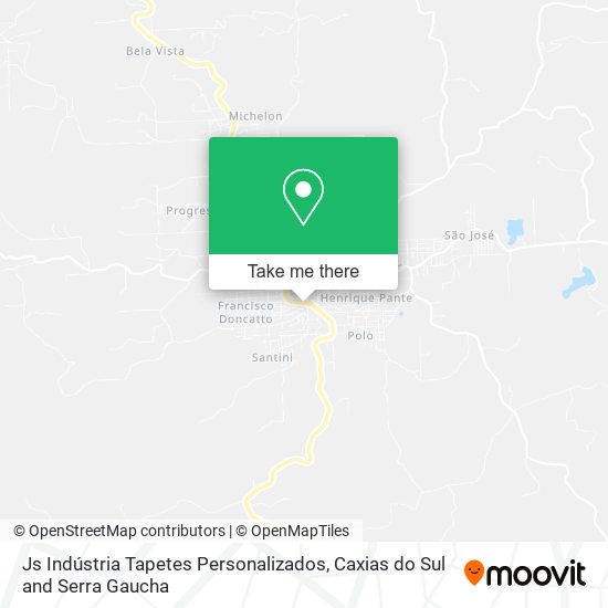 Js Indústria Tapetes Personalizados map