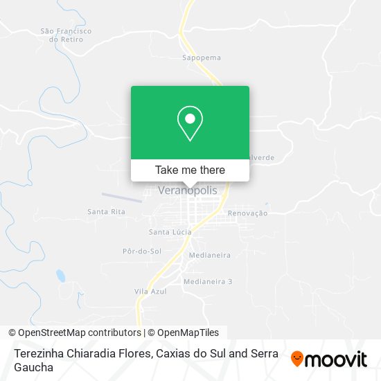 Terezinha Chiaradia Flores map