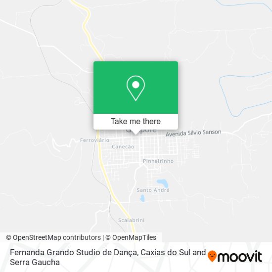 Fernanda Grando Studio de Dança map