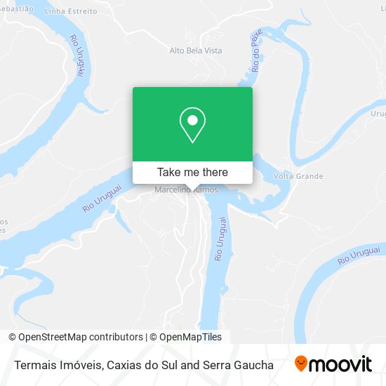 Termais Imóveis map