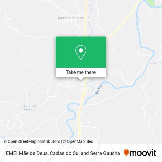 EMEI Mãe de Deus map