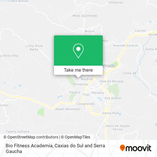 Bio Fitness Academia map