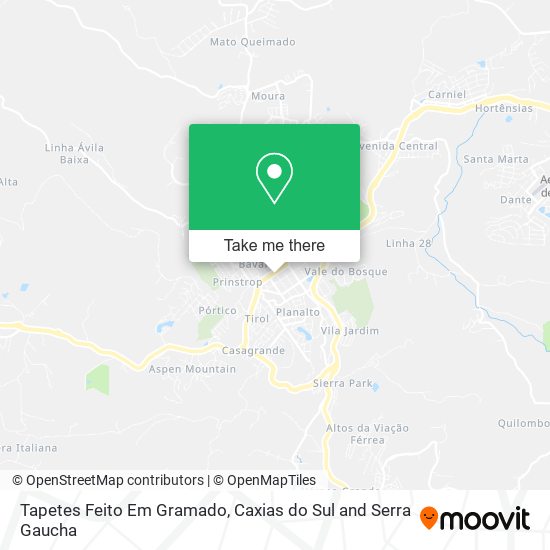 Tapetes Feito Em Gramado map