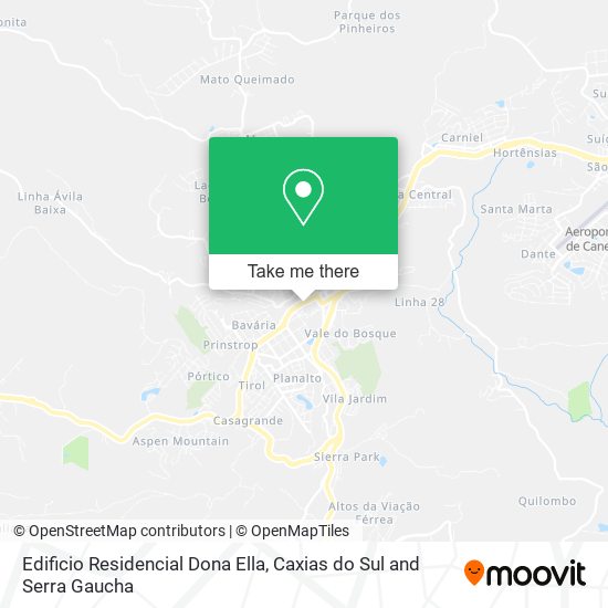 Edificio Residencial Dona Ella map